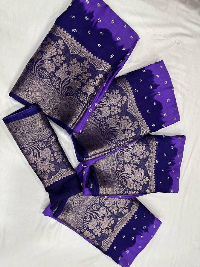 Wow Hit Antic Design Jacquard Border Dola Silk Non Catalog Saree Wholesale Online
